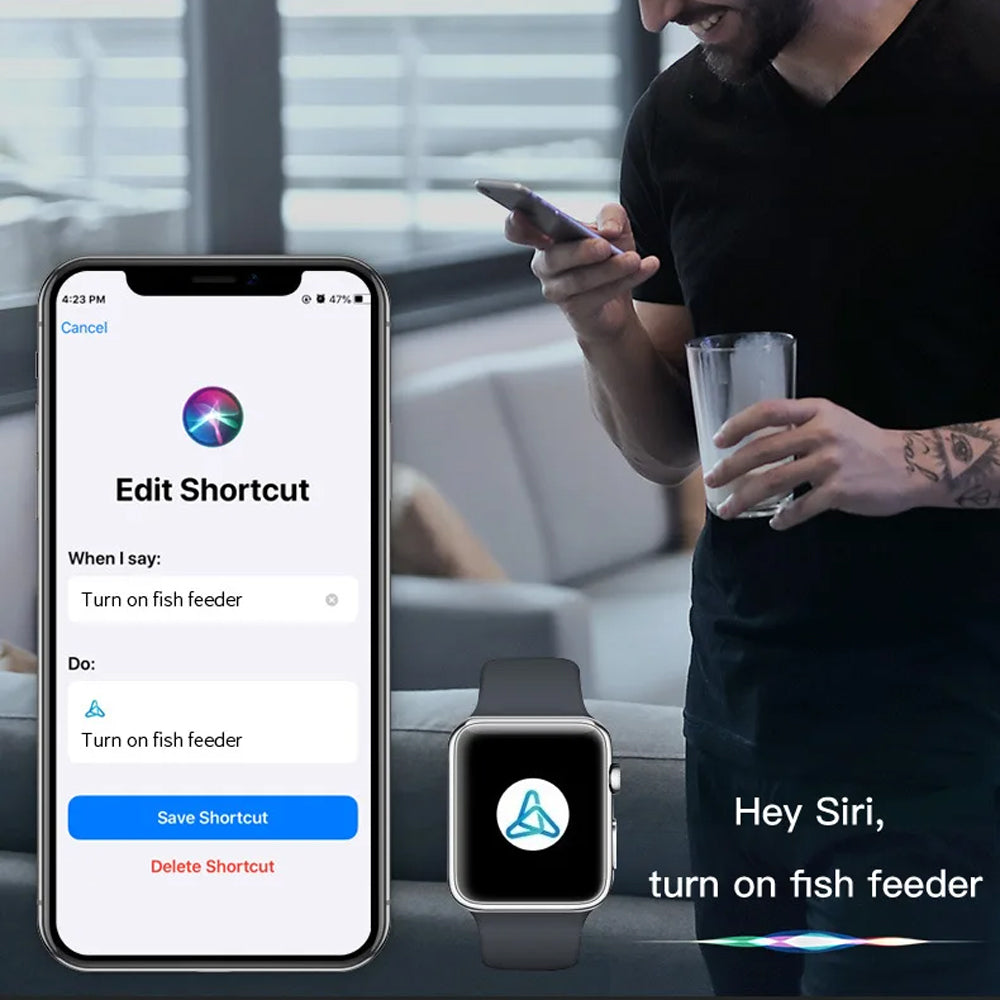 Automatic Fish Food Feeder Adjustable Fish Food Dispenser Vacation Timer Feeder