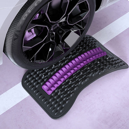 Multi-Level Adjustable Back Stretcher for Lower Back Pain Relief Black