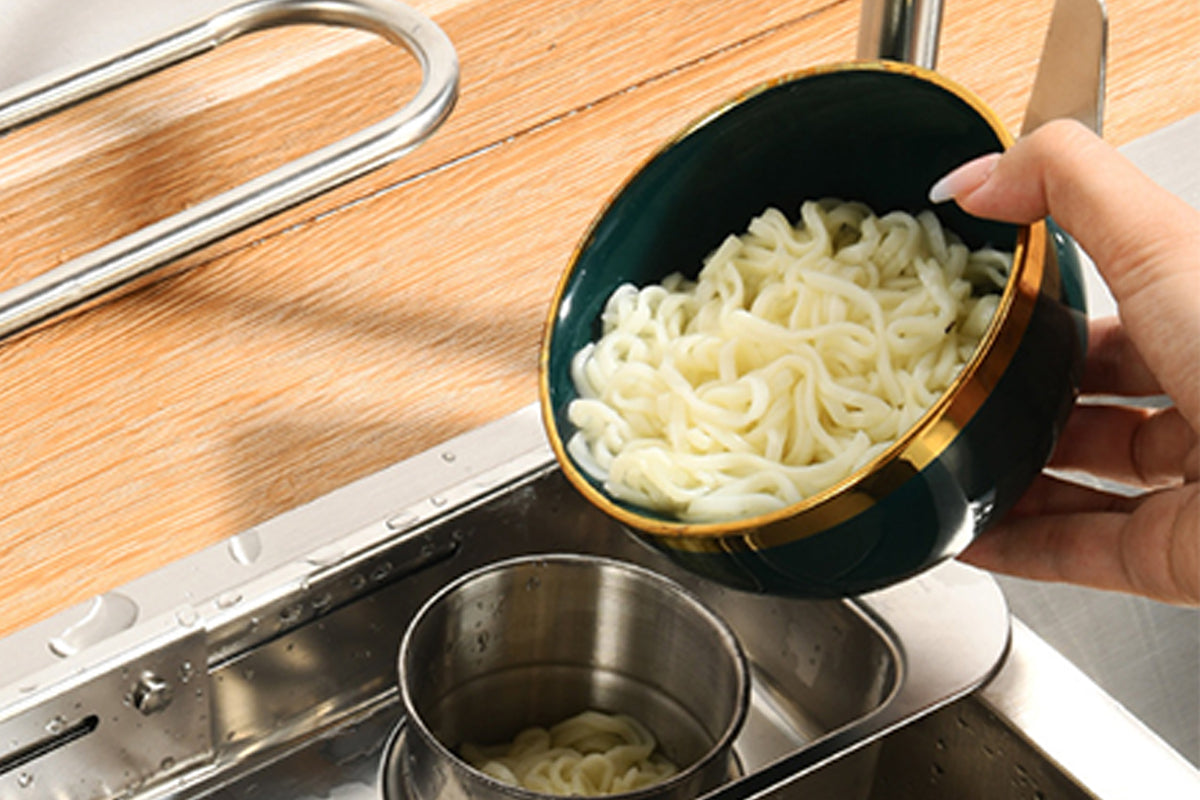 Stainless Steel Storage Rack Holder Expandable Sink Caddy Organizer