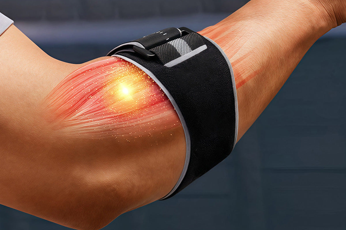 2Pcs Tennis Elbow Support Brace with Gel Pad for Sports