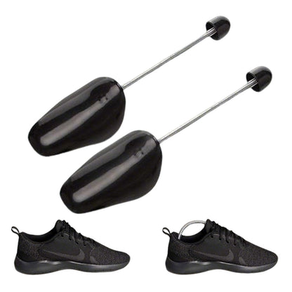 5 Pairs Adjustable Plastic Shoe Trees Shoe Stretcher For Men And Women-Black