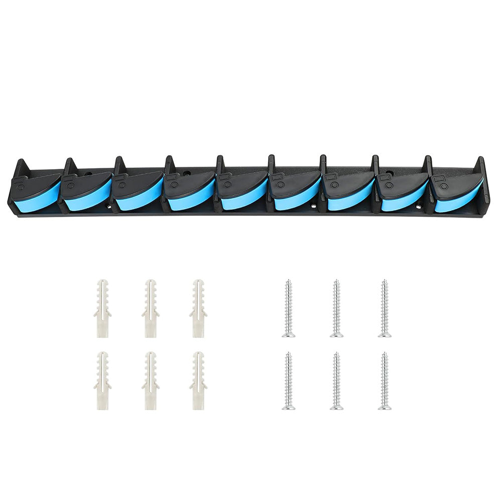 Vertical Fishing Rod Holder Wall Mounted Fishing Pole Rack for Garage Home