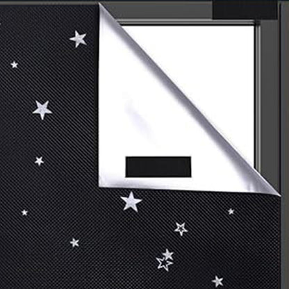 Travel Temporary Blackout Window Cover Blackout Curtains for Bedroom Dorm Room