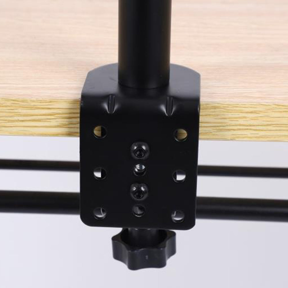 Monitor Bracket Arm Desk Mount for Two 14-26 Inches Monitor Screens