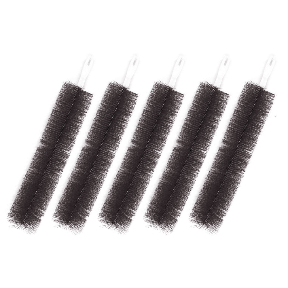 5 PCS Fan Cleaning Brush Set Bendable Fan Cleaner Brushes-Grey