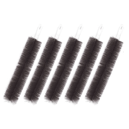 5 PCS Fan Cleaning Brush Set Bendable Fan Cleaner Brushes-Grey