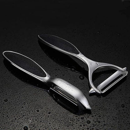 2 Pack Stainless Steel Vegetable Peeler Set Potato Peeler for Kitchen