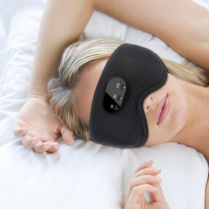 Sleep Mask Eye Mask White Noise Sleep Mask Wireless 5.2 Bluetooth Sleep Headphones