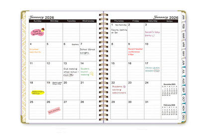 2026 Planner Weekly Monthly A5 Daily Organizer January to December Notebook -Black