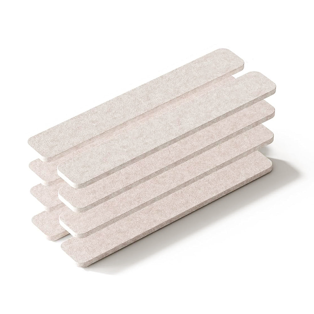 8 Piece Self Adhesive Felt Display Strips with 35 Push Pins - Camel
