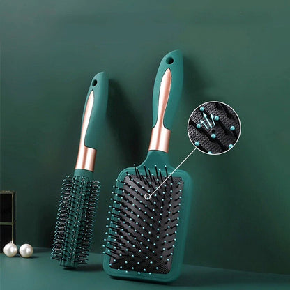 3Pcs Paddle Hair Brush Set