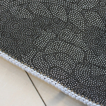 Rectangle Retro Area Rug Printed Floor Mat Non-Slip Orange