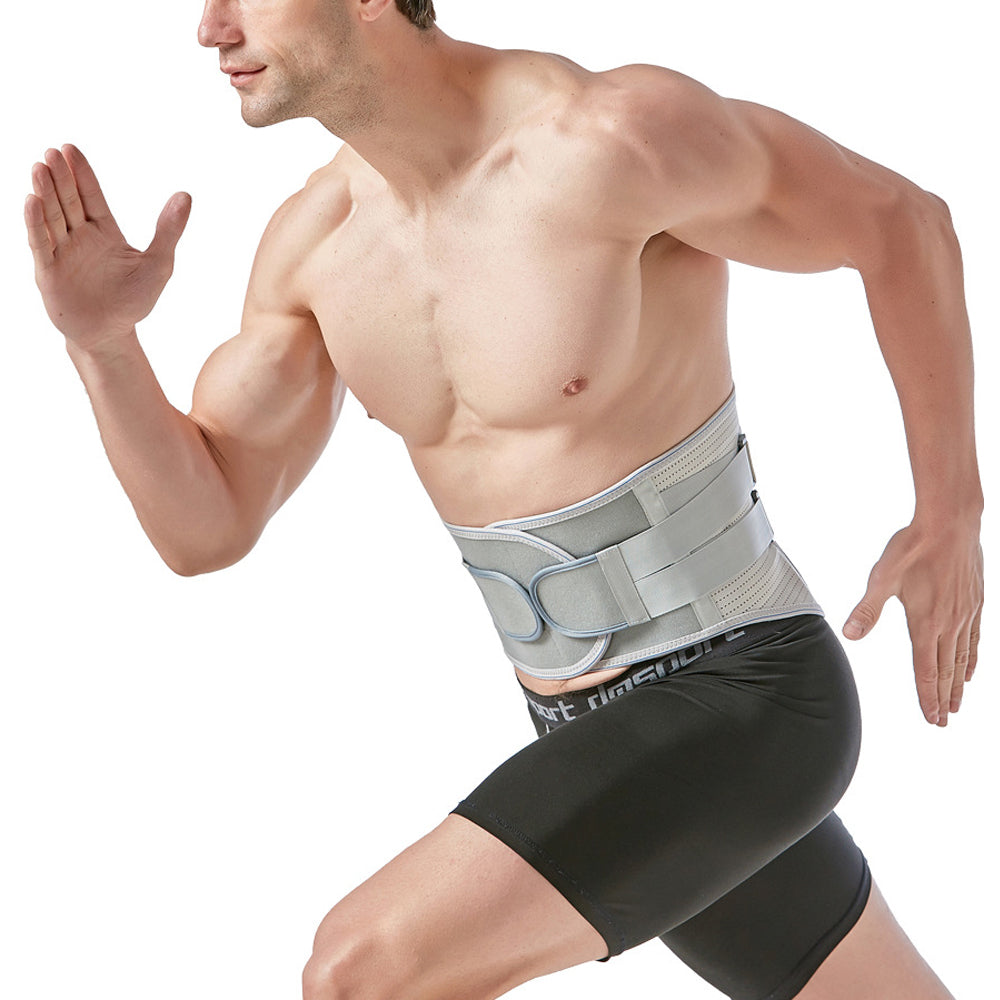 Back Braces for Lower Back Lumbar Back Support Belt with Removable Pads