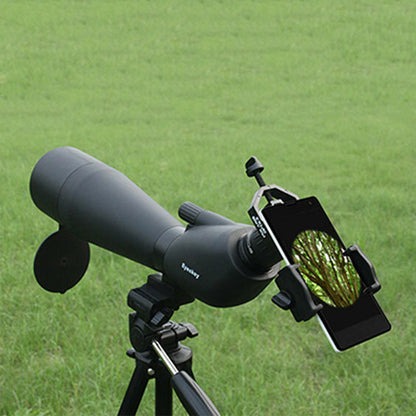 2Pcs Universal Cell Phone Adapter Mount Telescope Phone Mount For Binocular Monocular