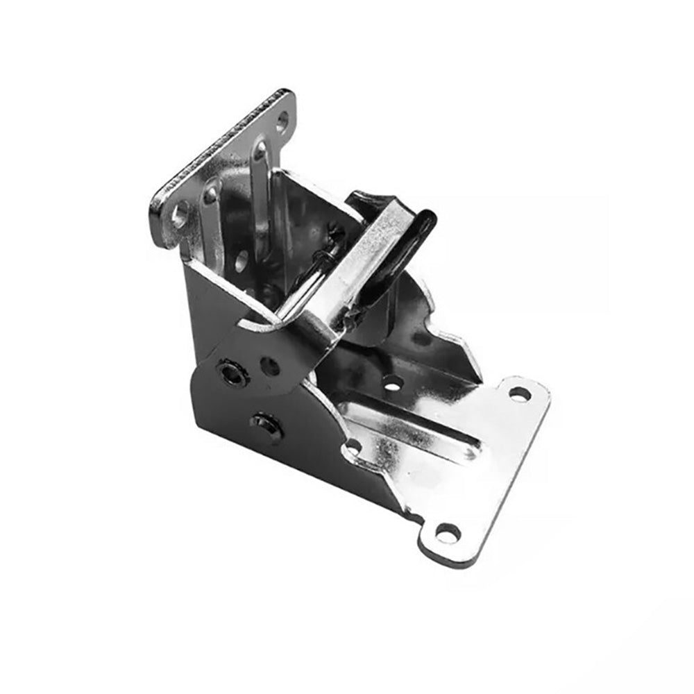 4Pcs Self Locking Folding Hinge for Tables Chairs and Workbenches-Silver