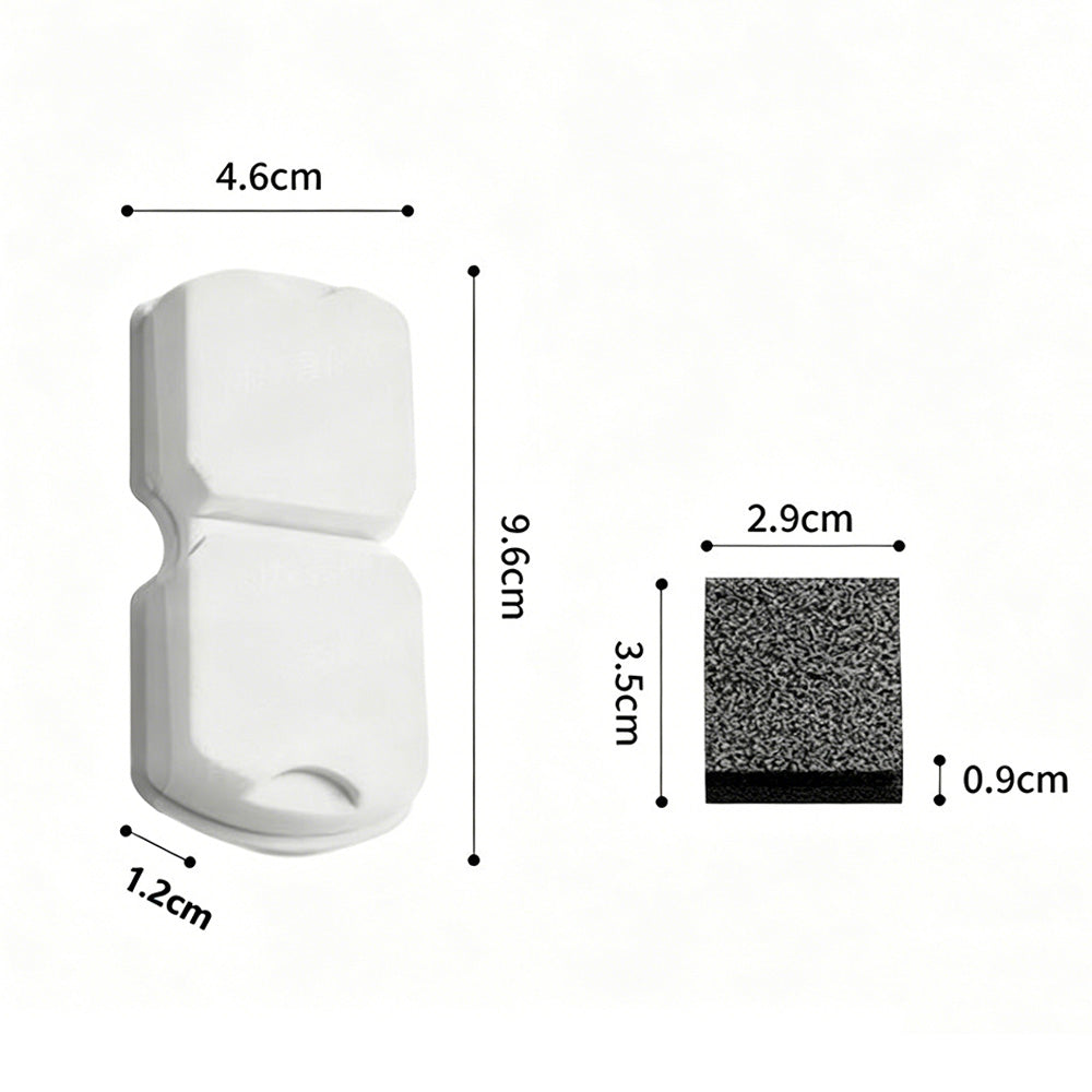 12 Pack Pet Water Fountain Filter Replacement 6 Carbon 6 Sponge for Stainless Steel Dispenser