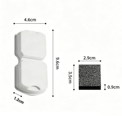 12 Pack Pet Water Fountain Filter Replacement 6 Carbon 6 Sponge for Stainless Steel Dispenser