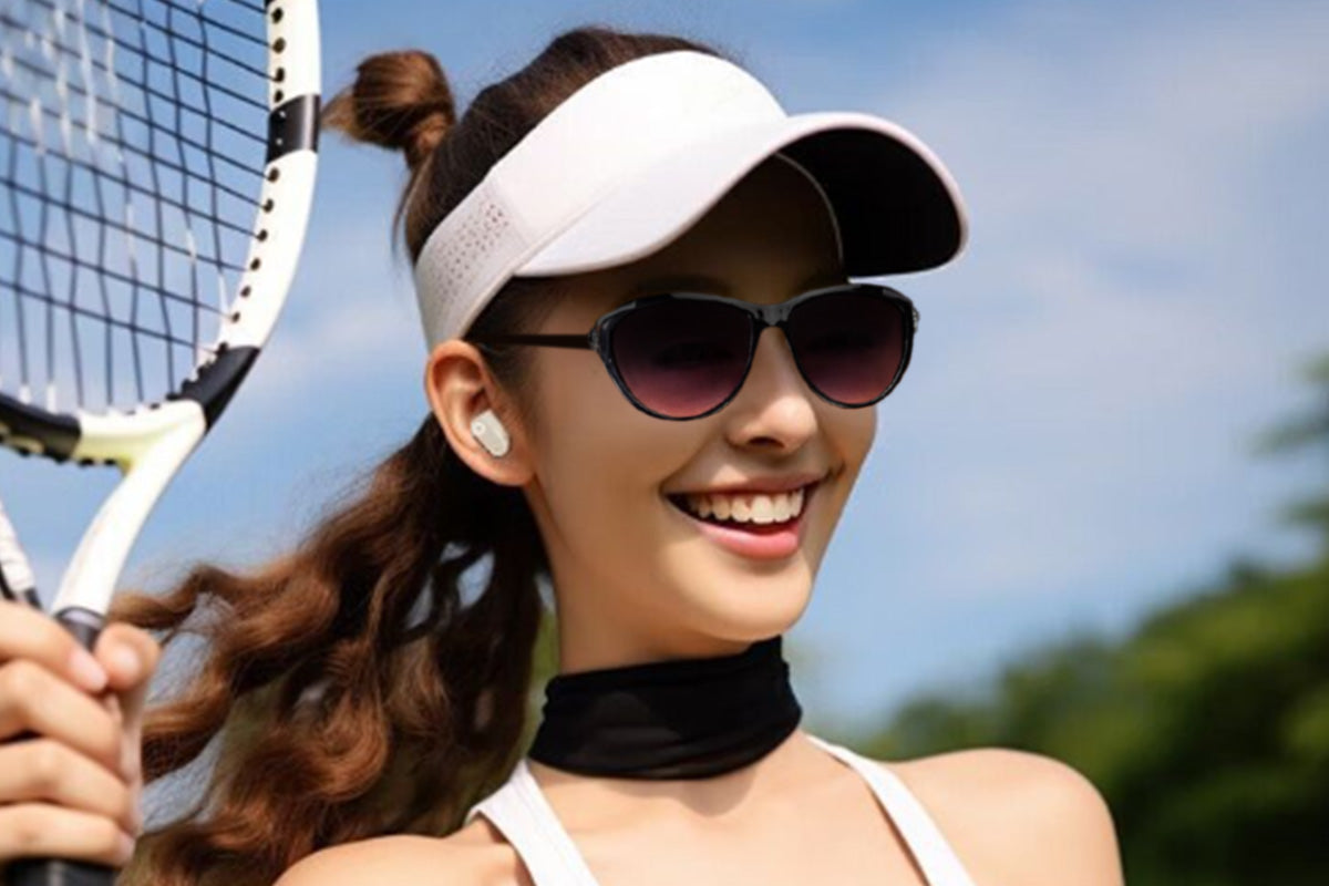 Bluetooth 5.3 Wireless Earbuds Hanging Ear Headphone With ENC Noise Canceling technology
