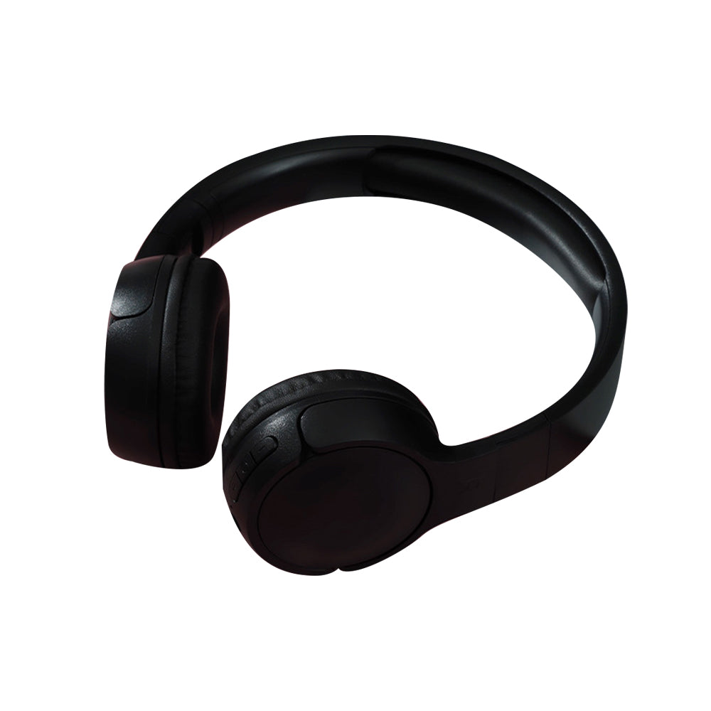 Rechargeable Bluetooth Wireless Headphones On-Ear Stereo Headset Black