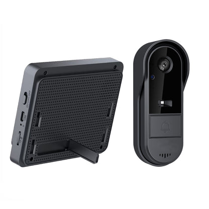 1080P Wireless Smart Doorbell Camera No Subscription with 4.3in Monitor