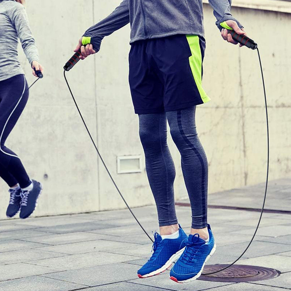 3 Pcs Adjustable Speed Jump Rope with Ball Bearing Foam Handles