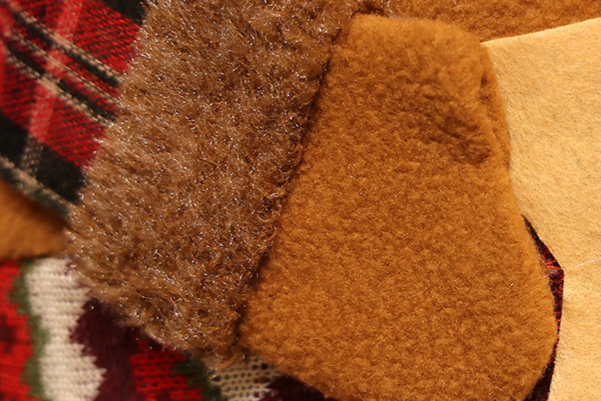 Christmas Chair Covers with Santa Hat for Holiday Dinner Party -Reindeer