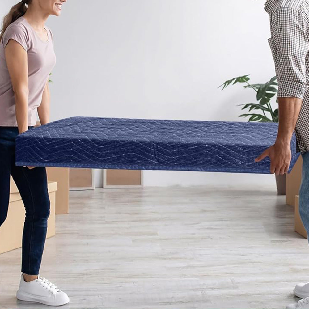 Non-woven Moving Blankets Furniture Packing Pads for Moving and Storage Blue