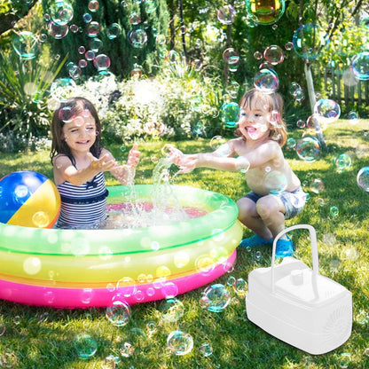 Electric Automatic Bubble Machine Bubble Blower Bubble Maker Party Stage Supplies
