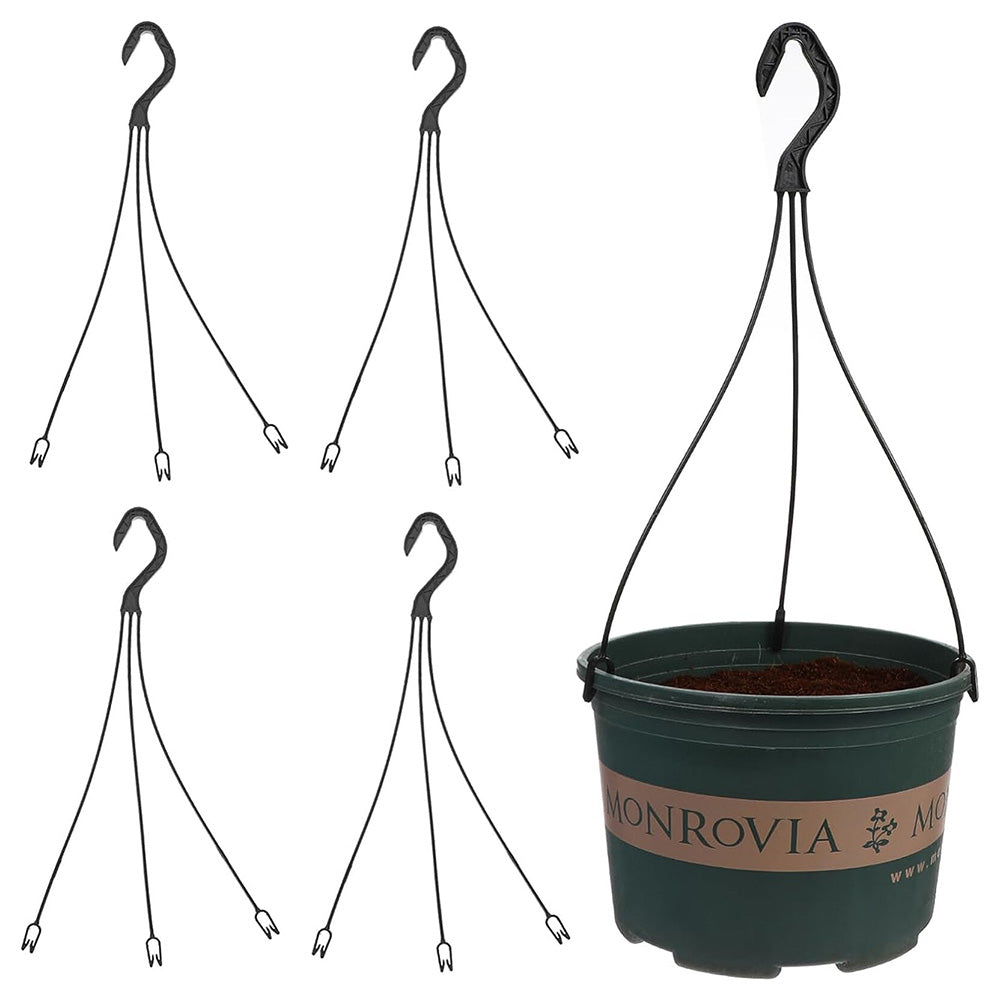 10Pcs Hanging Hooks for Flower Pot Plant Basket Hangers