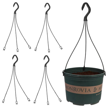 10Pcs Hanging Hooks for Flower Pot Plant Basket Hangers