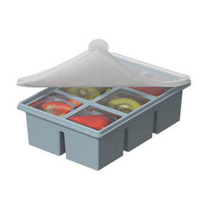 3 Pack Silicone Ice Cube Trays-Blue