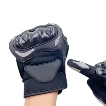Pair of Touchscreen Riding Motorcycle Gloves Full Finger Non-slip Gloves