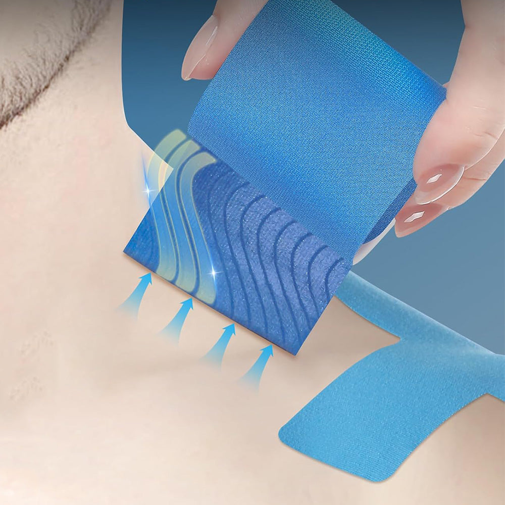 20PCS Precut Shoulder Kinesiology Tape ââ‚?Elastic Sports Support Tape Blue