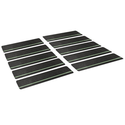 10 Pcs Peel & Stick Anti-Slip Stair Treads for Wooden Steps â€?Outdoor Use