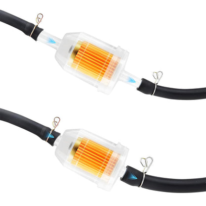 10PCS Inline Fuel Filters for Small Engines Motorcycles & Lawn Mowers