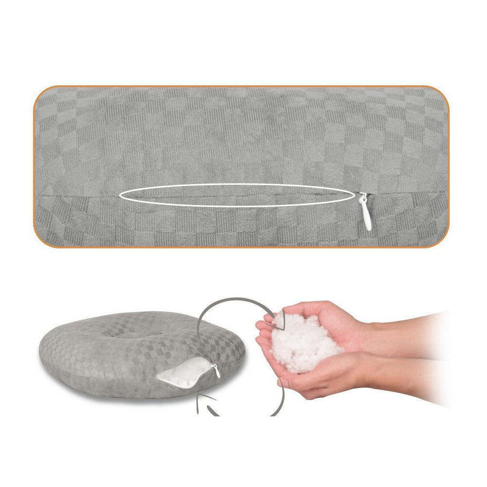 Ear Piercing Pillow for Side Sleepers with an Ear Hole for CNH and Ear Pain