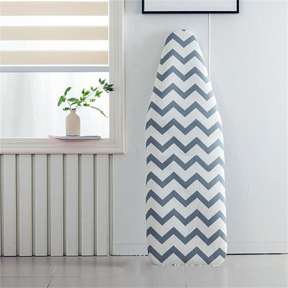 Heat Retaining Felt Ironing Board Cover Easy Fitted Elastic Edge-Waves