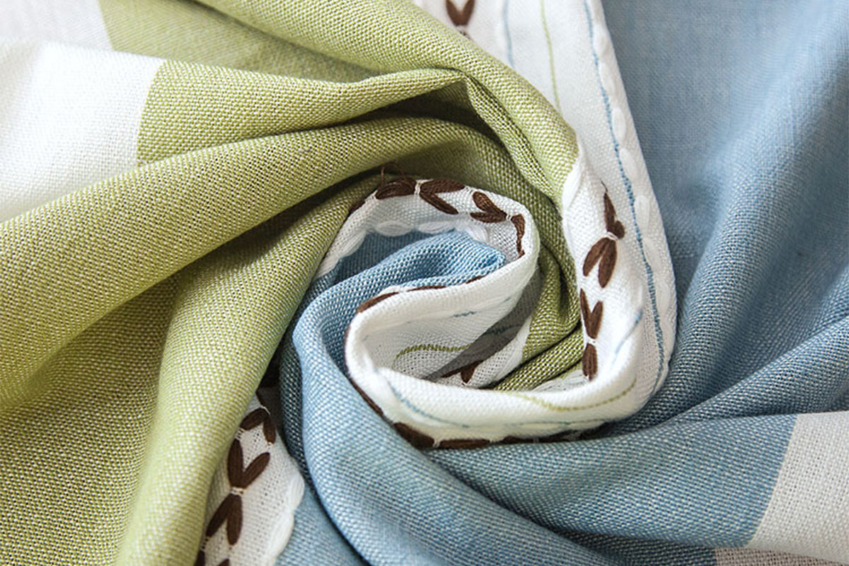 Square Linen Fabric Table Cloth-Washable With Dust-Proof Wrinkle Resistant Table Cover-Green