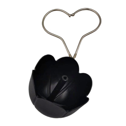 Anti-Ant Moat for Hummingbird Hanging Feeders Ant Guard S Hook Hanger for Outdoor Yard Black