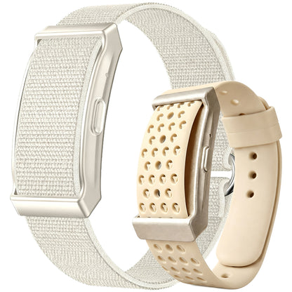 Screenless Fitness Tracker with 2 Straps Waterproof Smart Watch - Gold