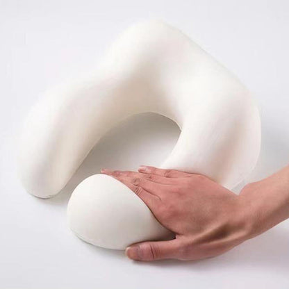 Travel Airplane Pillow Set Memory Foam Neck Pillow Eye Mask Earmuffs Travel Essentials Accessories