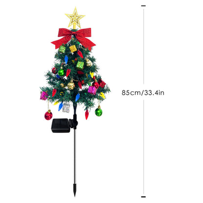 Christmas Tree Outdoor Solar Lights ¨C Waterproof Yard Garden & Lawn Decoration Style 1