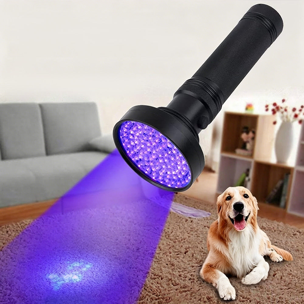 100-LED UV Flashlight Black Light