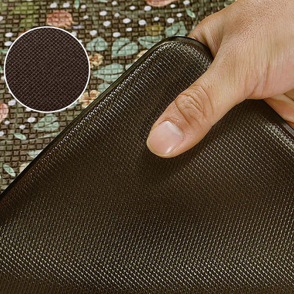 2 Piece Diatomite Kitchen Floor Mat Set - Olive