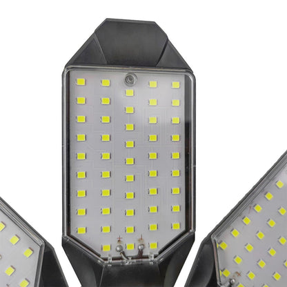 Foldable 8-Panel Garage Ceiling Light for Shop Workshop Warehouse