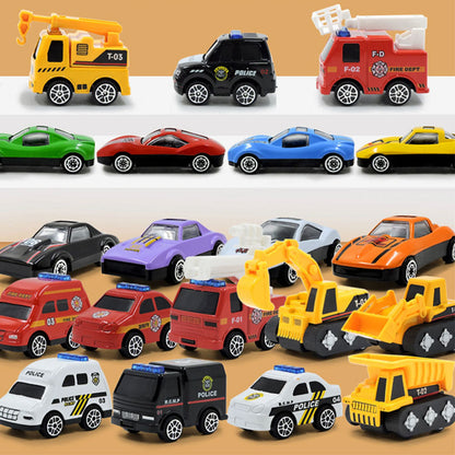 24 Days Pull-Back Cars Advent Calendar for Kids Countdown Calendar Style 2