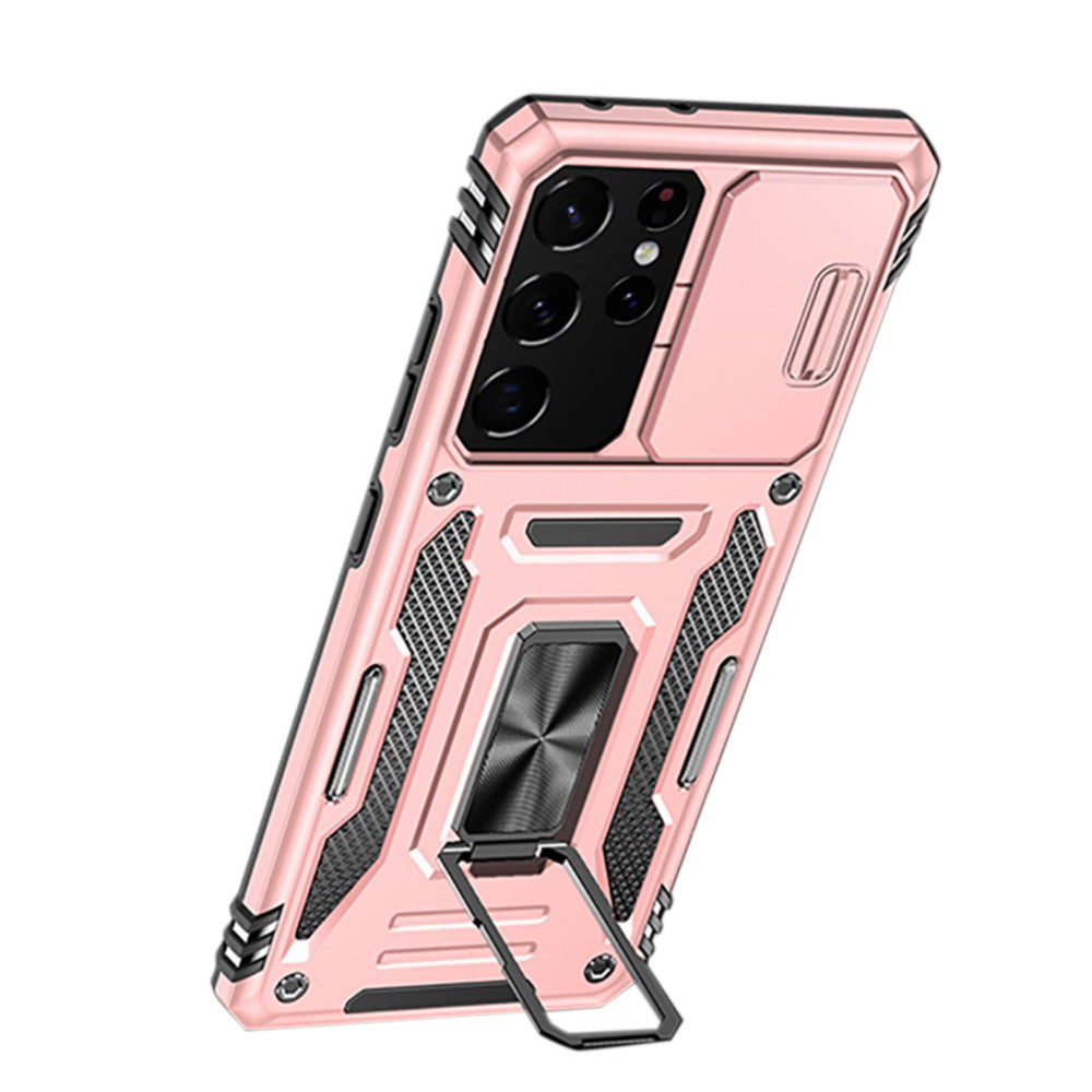 Ring Stand Phone Case for Samsung Galaxy A57 - Navy