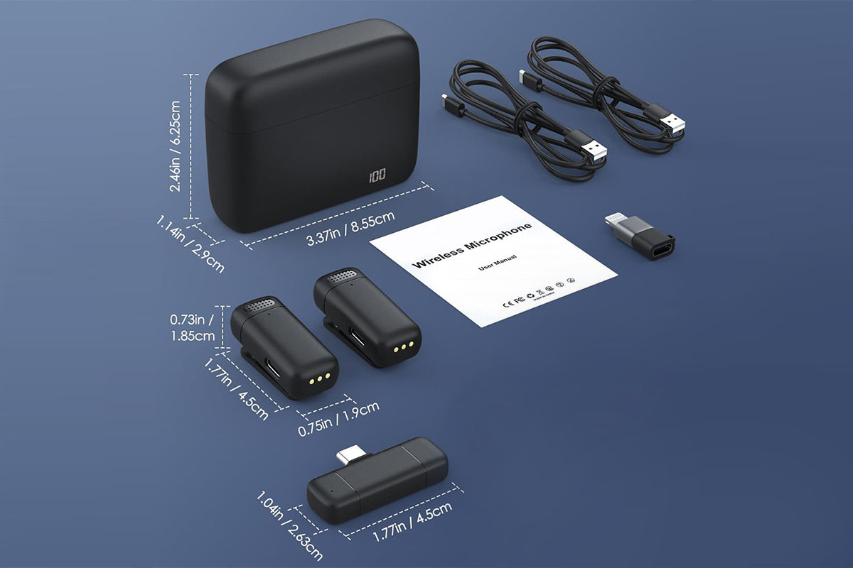 2.4G Wireless Lavalier Microphone Mic