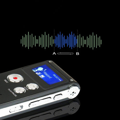 8GB Digital Voice Activated Recorder Portable Tape Recorder Audio Recording Device for Lectures Meetings