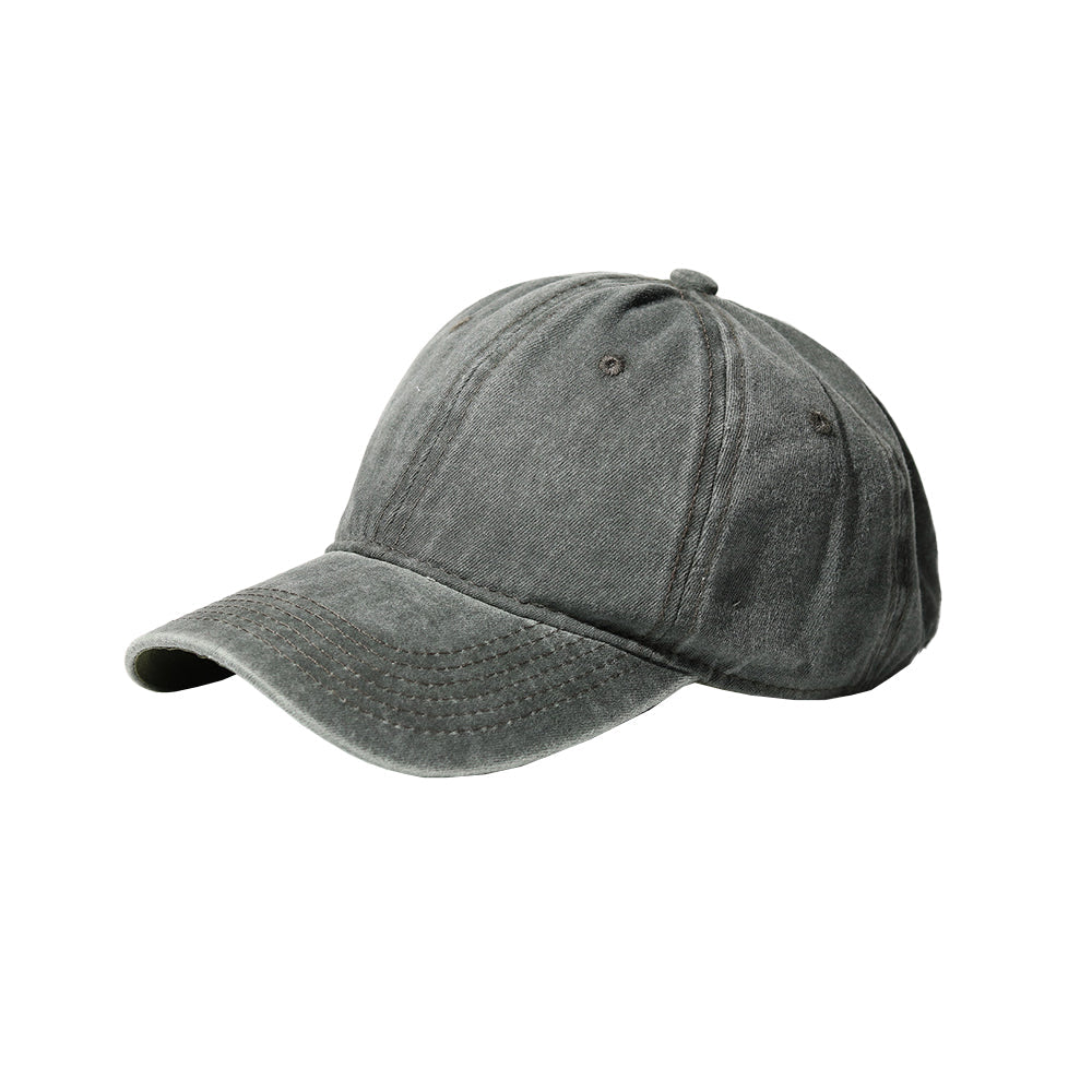 Casual Baseball Cap Adjustable Classic Sport Cap Solid Golf Dad Hat Army Green